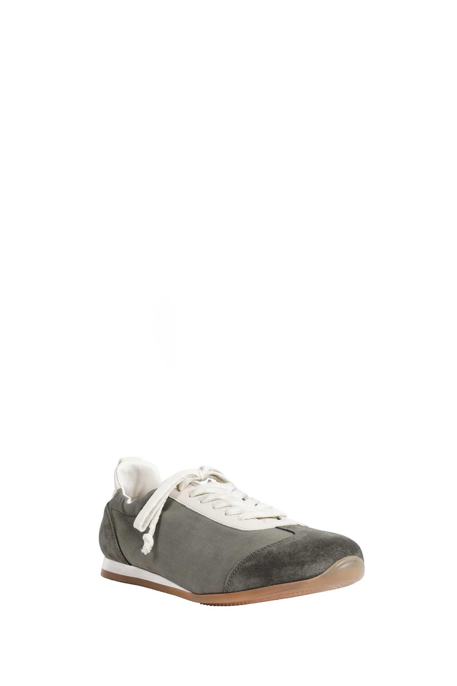 UMA WANG Canvas and Suede Sneakers, view 2