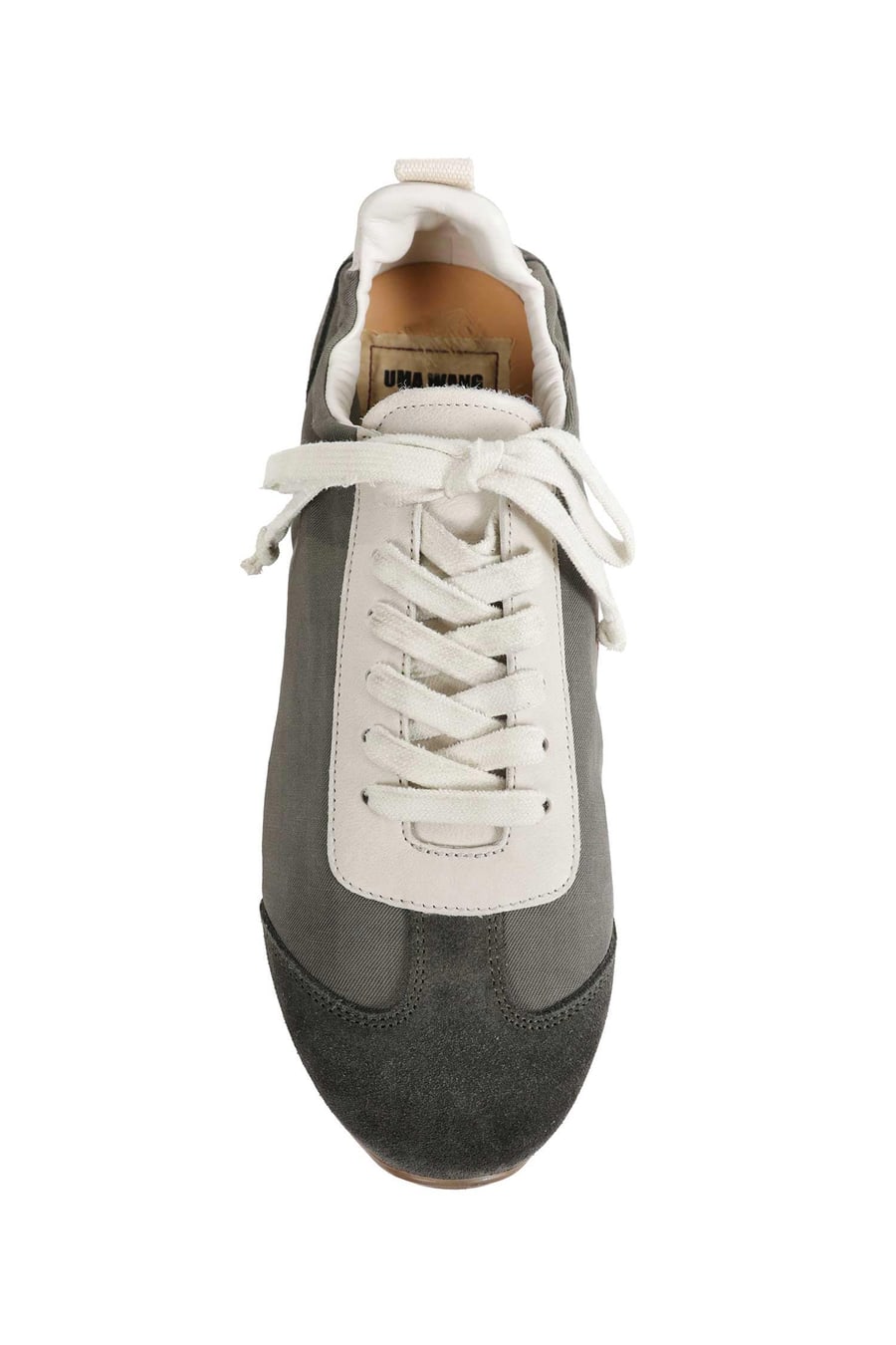 UMA WANG Canvas and Suede Sneakers, view 5