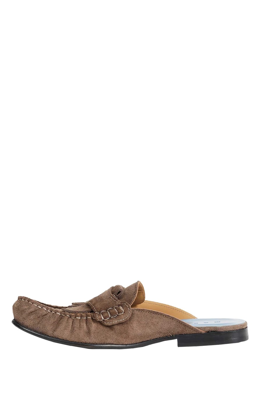 Marni Suede Mule Loafers, view 4
