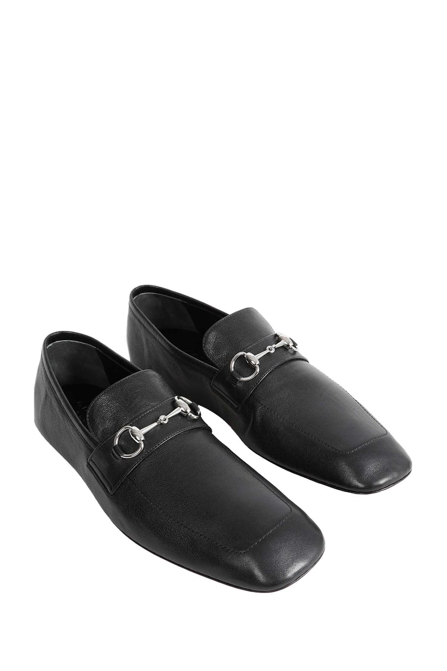Gucci Leather Loafers, view 6