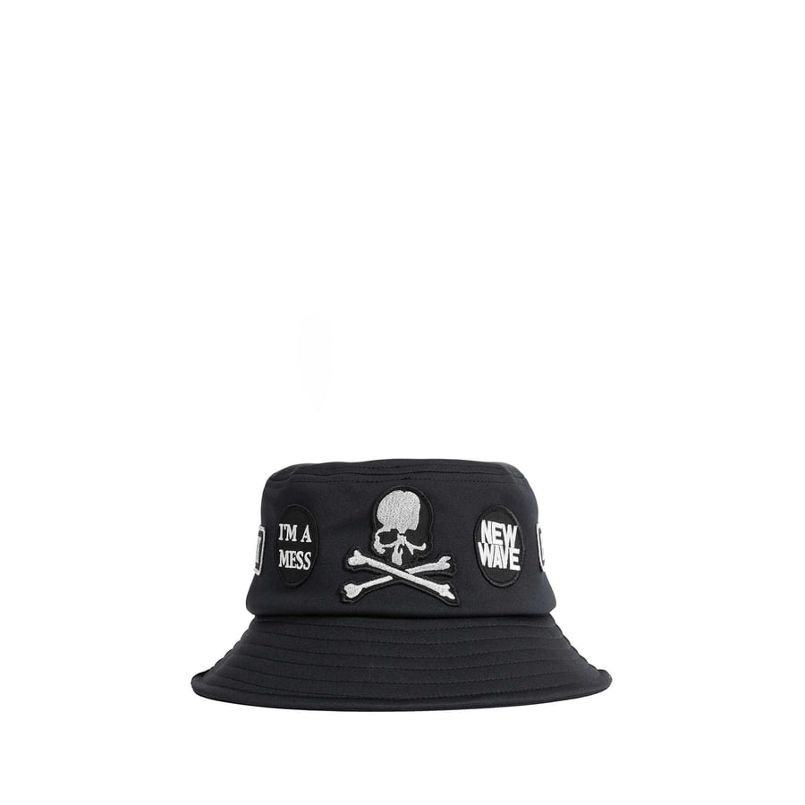 MASTERMIND WORLD Mj Patched Bucket Hat, view 6