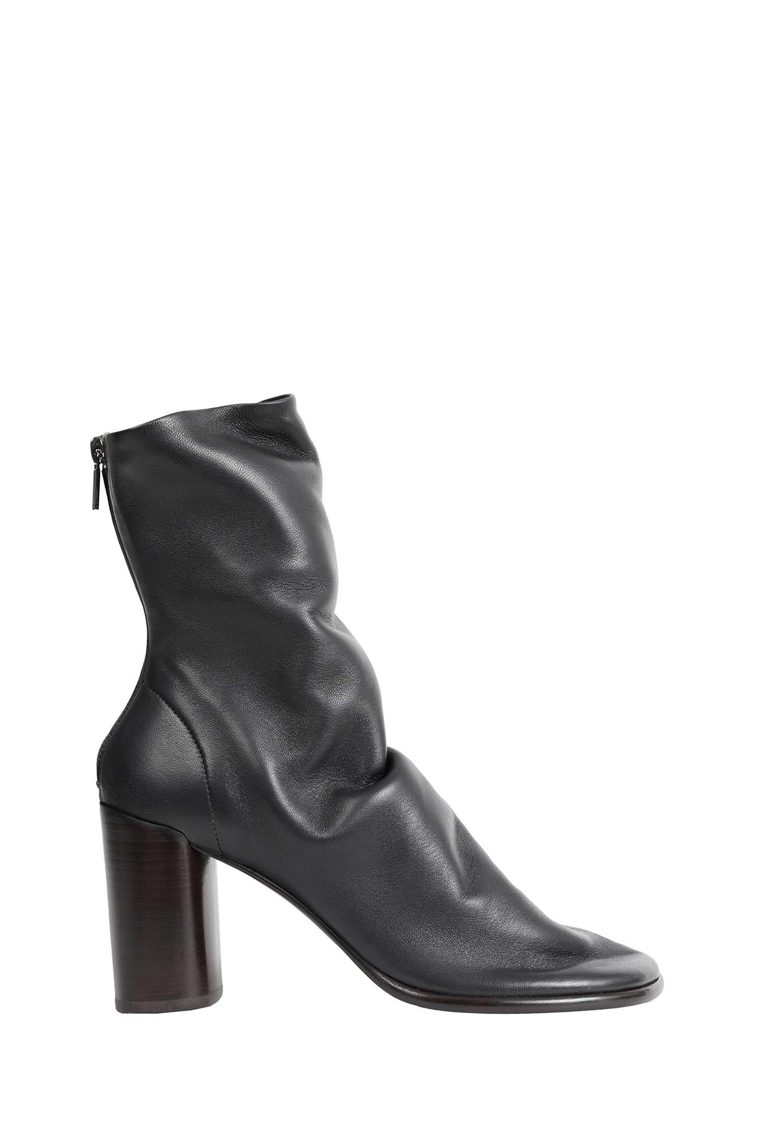 Lemaire Glove Leather Ankle Boots