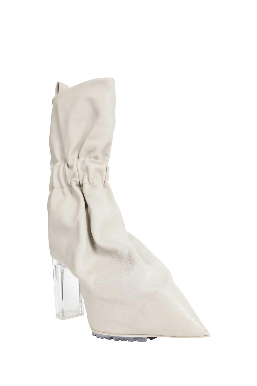 Rick Owens Cuffed Taquito Ankle Boots, view 2