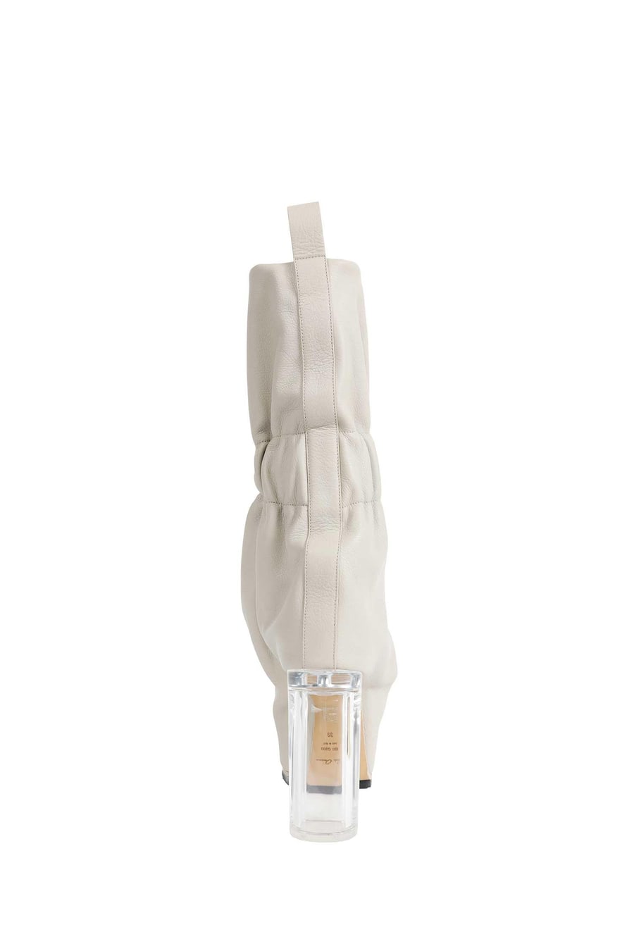 Rick Owens Cuffed Taquito Ankle Boots, view 3