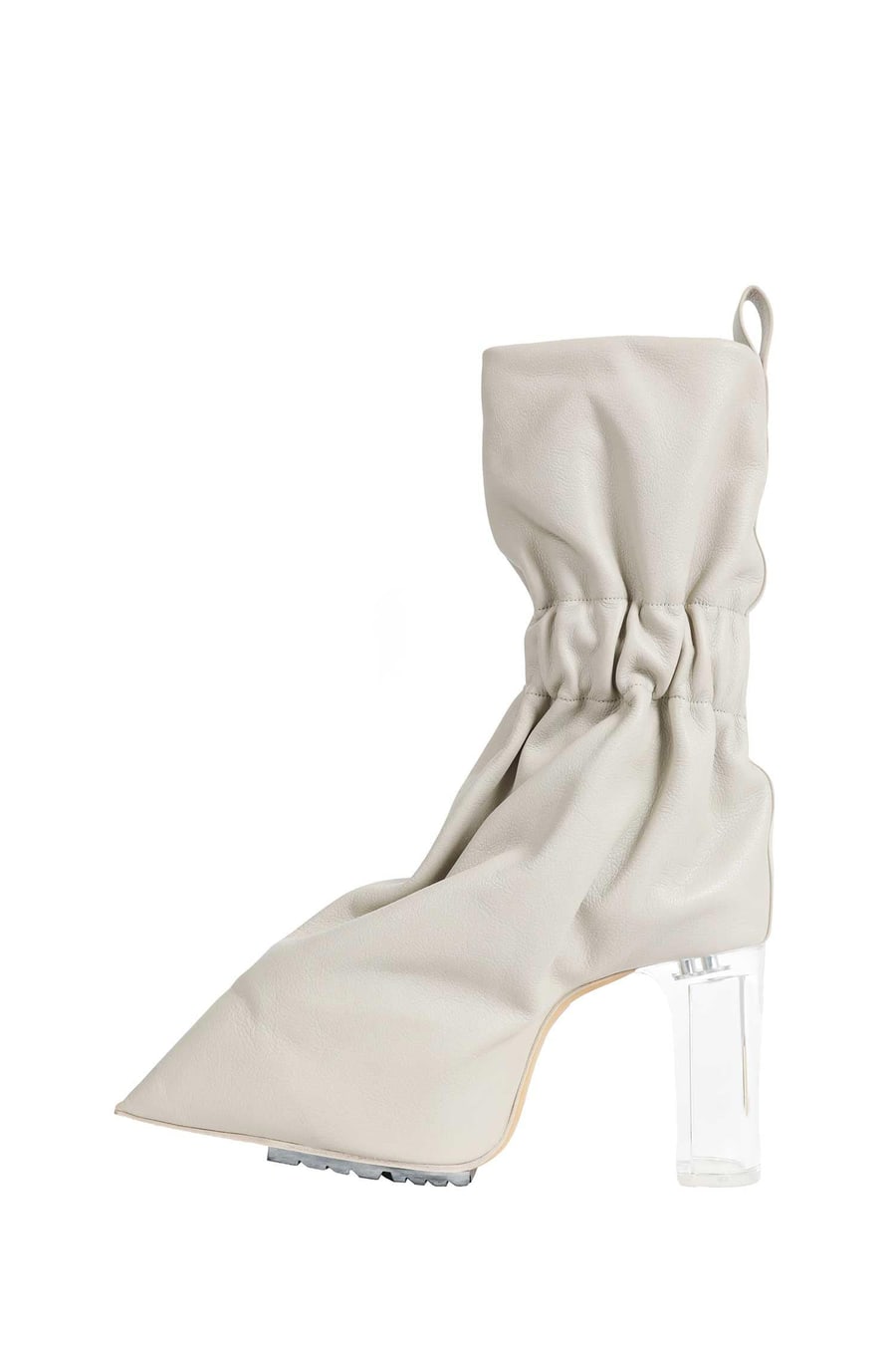 Rick Owens Cuffed Taquito Ankle Boots, view 4