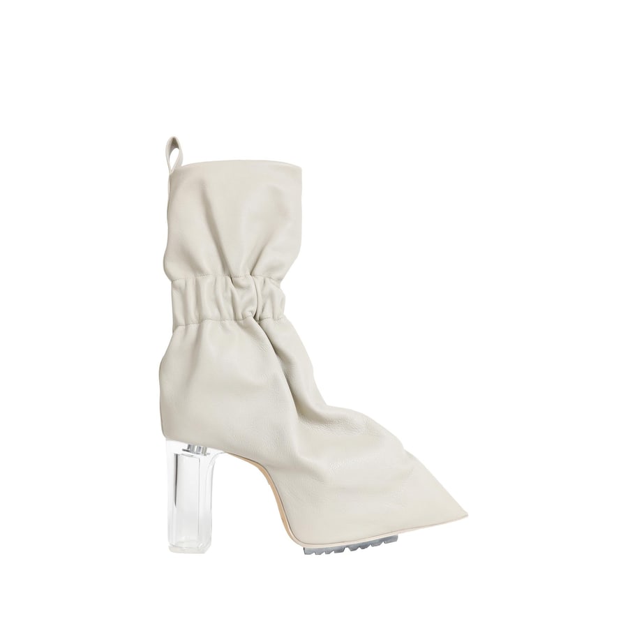 Rick Owens Cuffed Taquito Ankle Boots, view 6