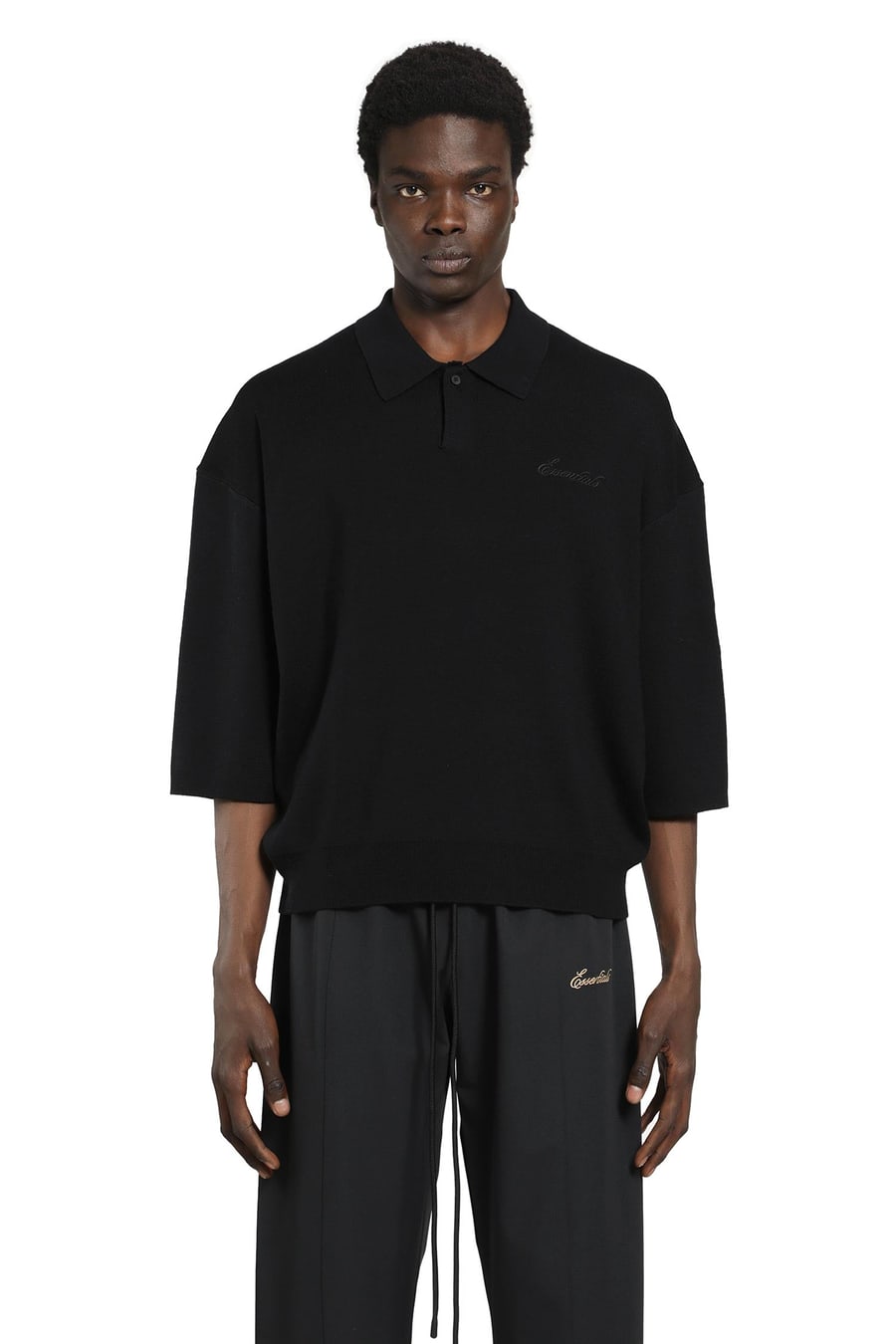 Fear of God Signature 3/4 Sleeve 90s Knit Polo