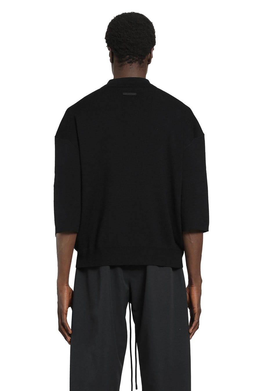 Fear of God Signature 3/4 Sleeve 90s Knit Polo, view 3