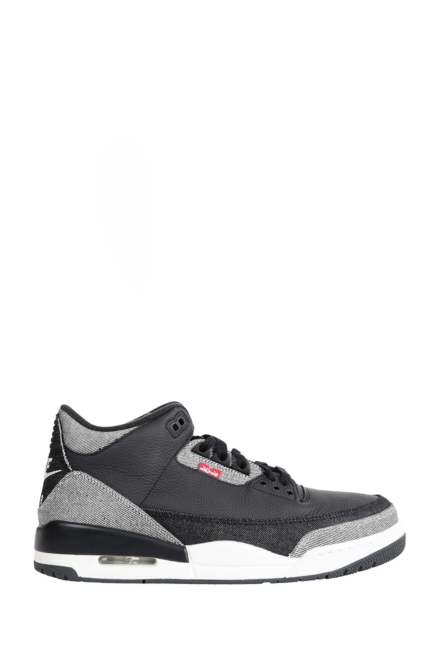 Nike Air Jordan 3 x Levi's Black and WhiteSneakers