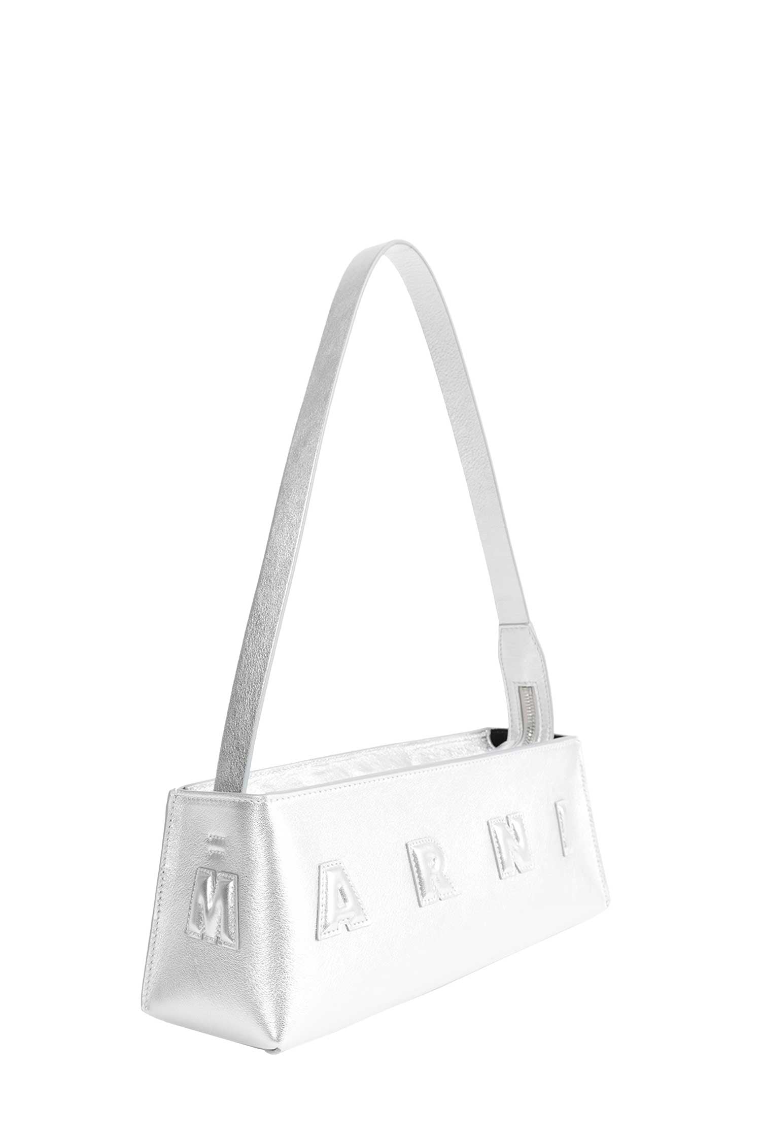 Marni Leather Museo Baguette Bag, view 2