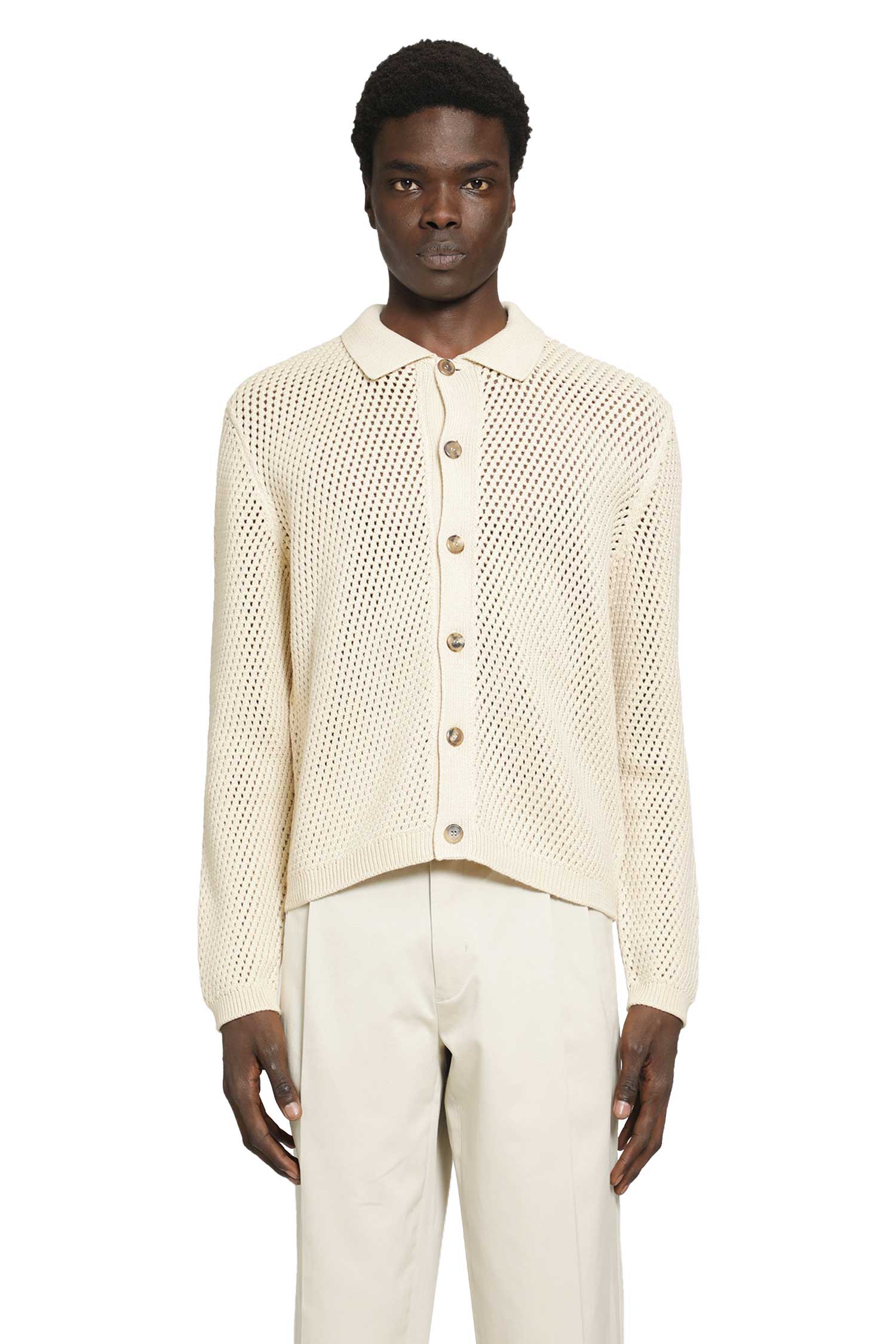 Prada Linen and Cotton Cardigan