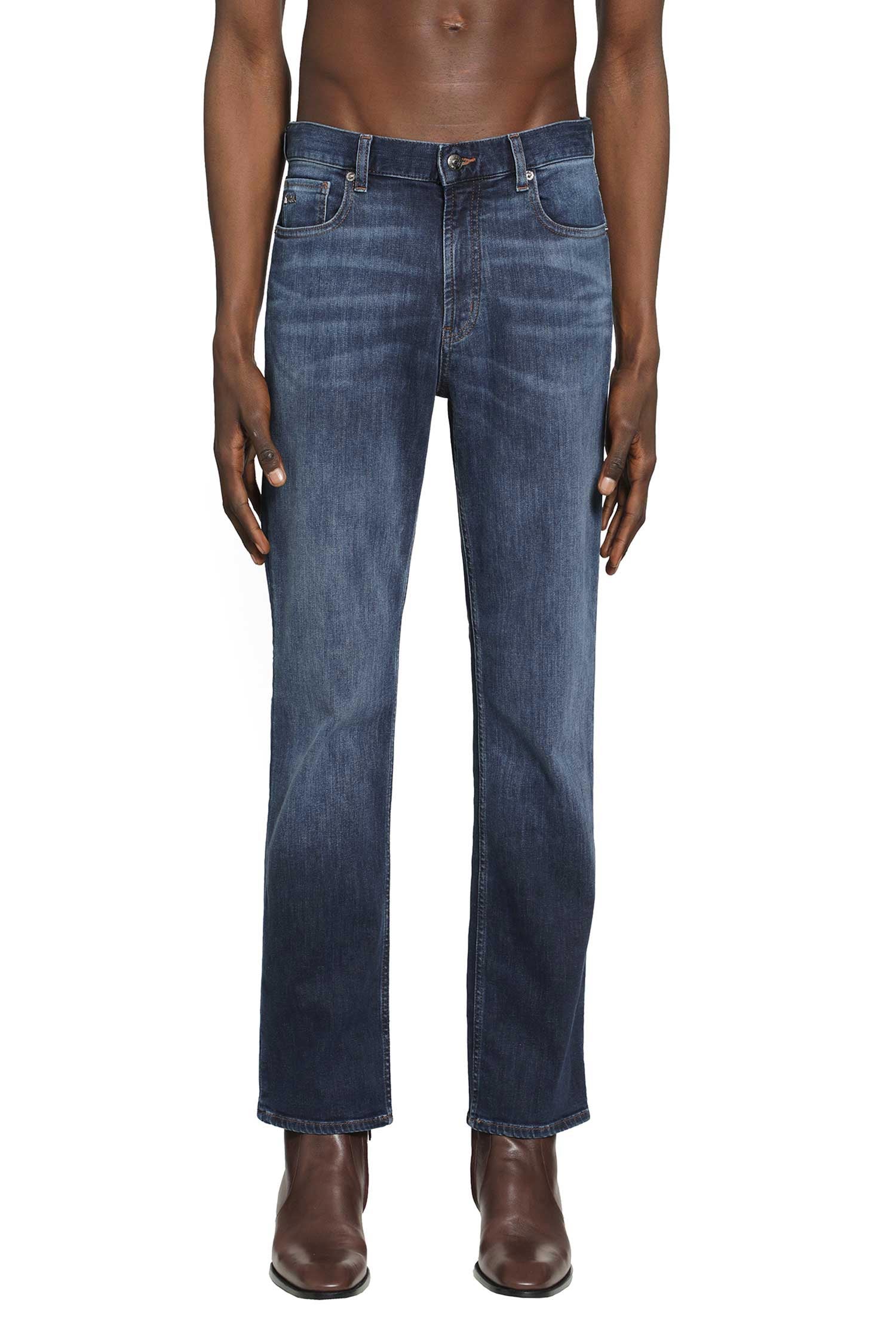 Emporio Armani J76 Straight-Leg Jeans, view 2