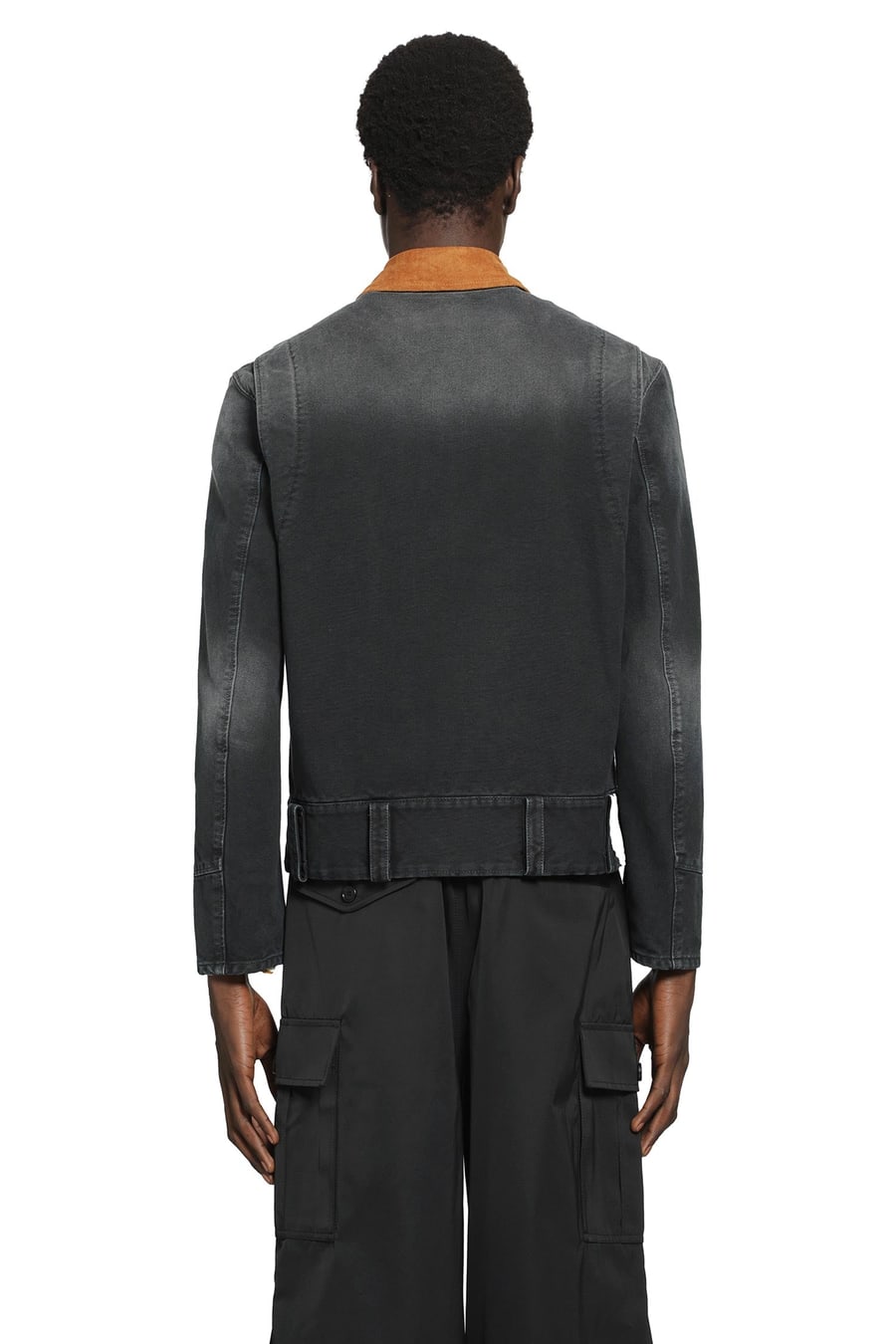 Marni Canvas Jacket With Contrast Collar, view 4
