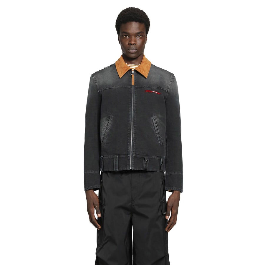 Marni Canvas Jacket With Contrast Collar, view 7
