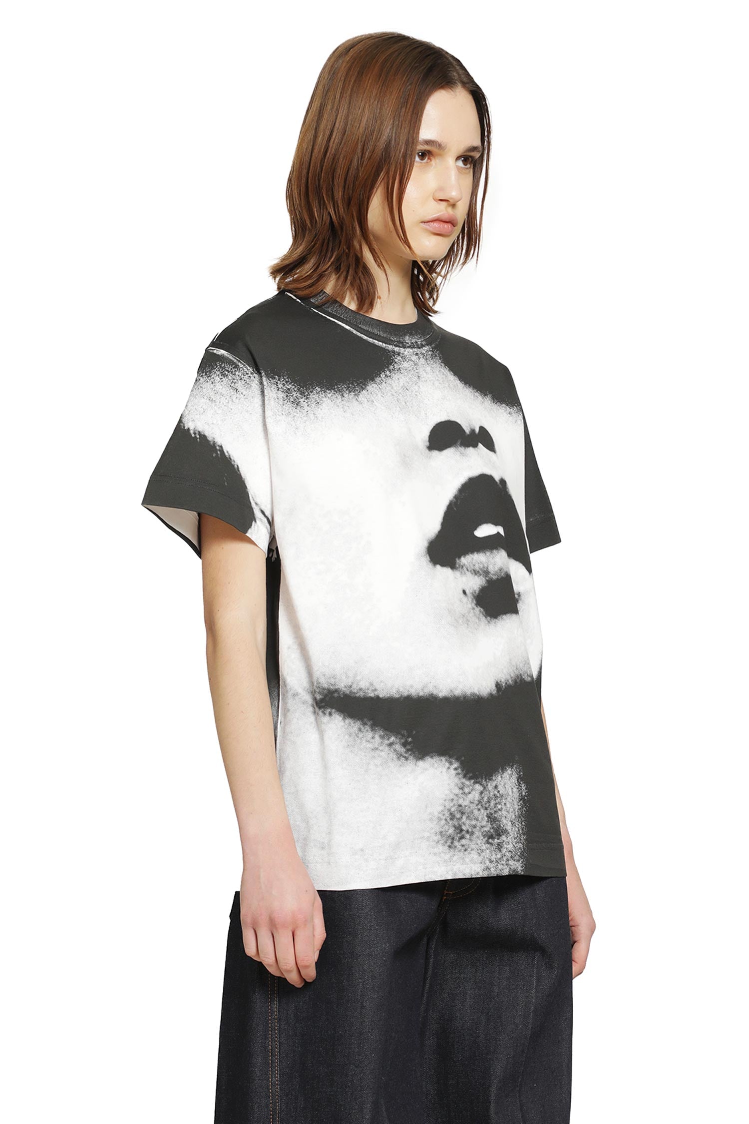 Givenchy Portrait Print Boxy T-Shirt, view 2