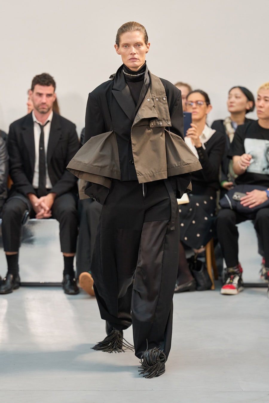 SACAI Wool Suiting Pants, view 7