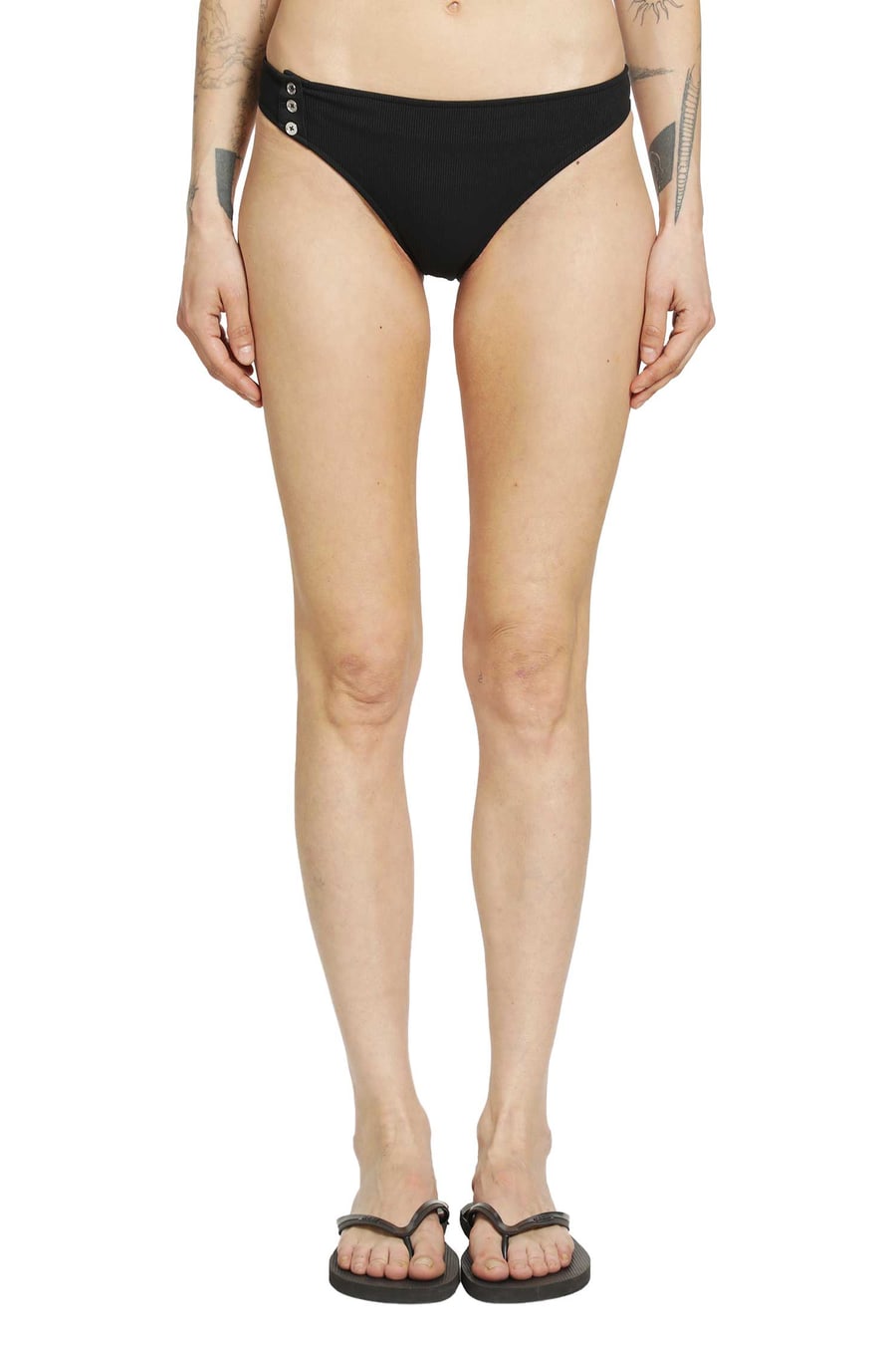 Toteme Ribbed Bikini Bottoms