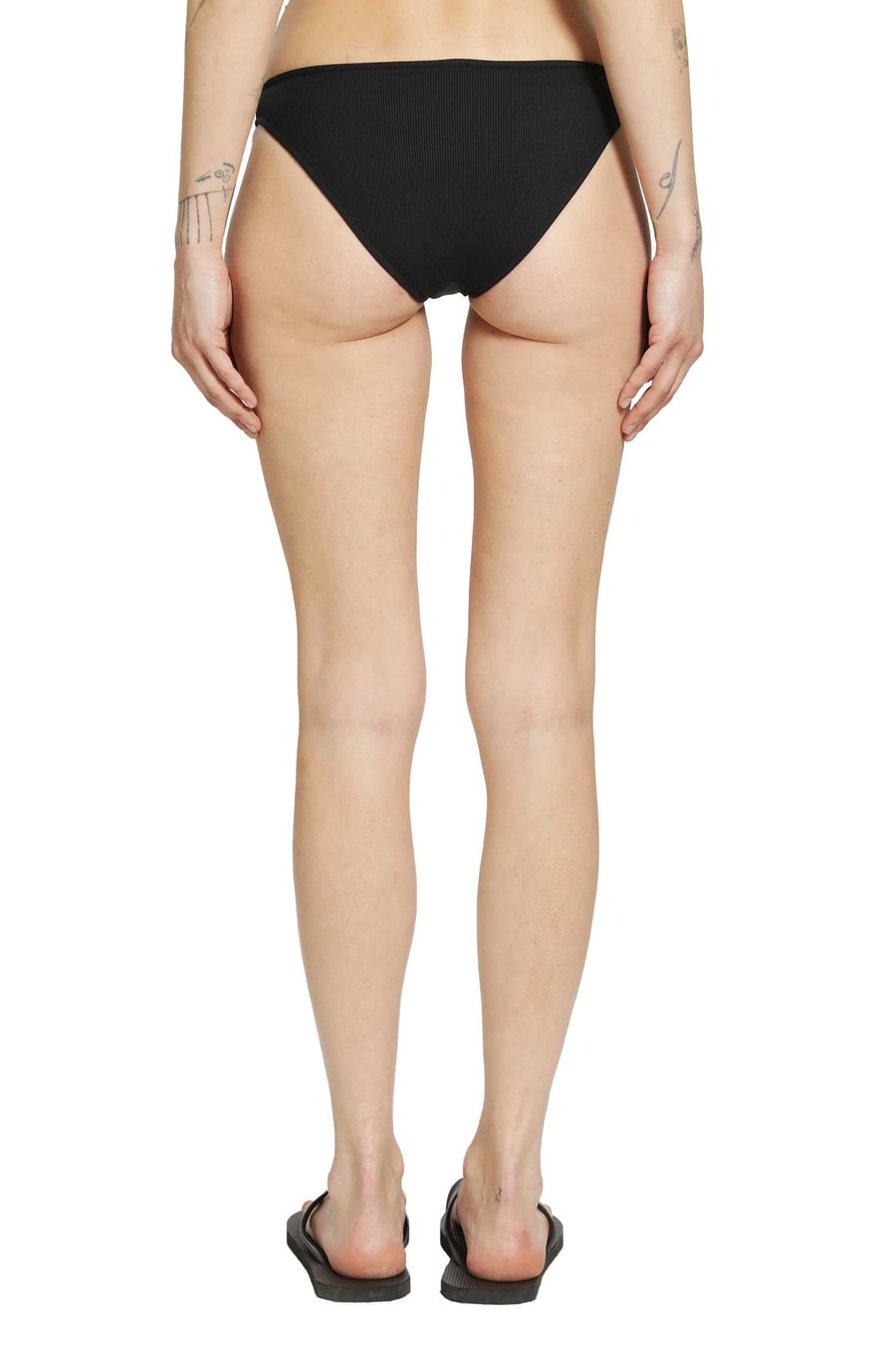 Toteme Ribbed Bikini Bottoms, view 3