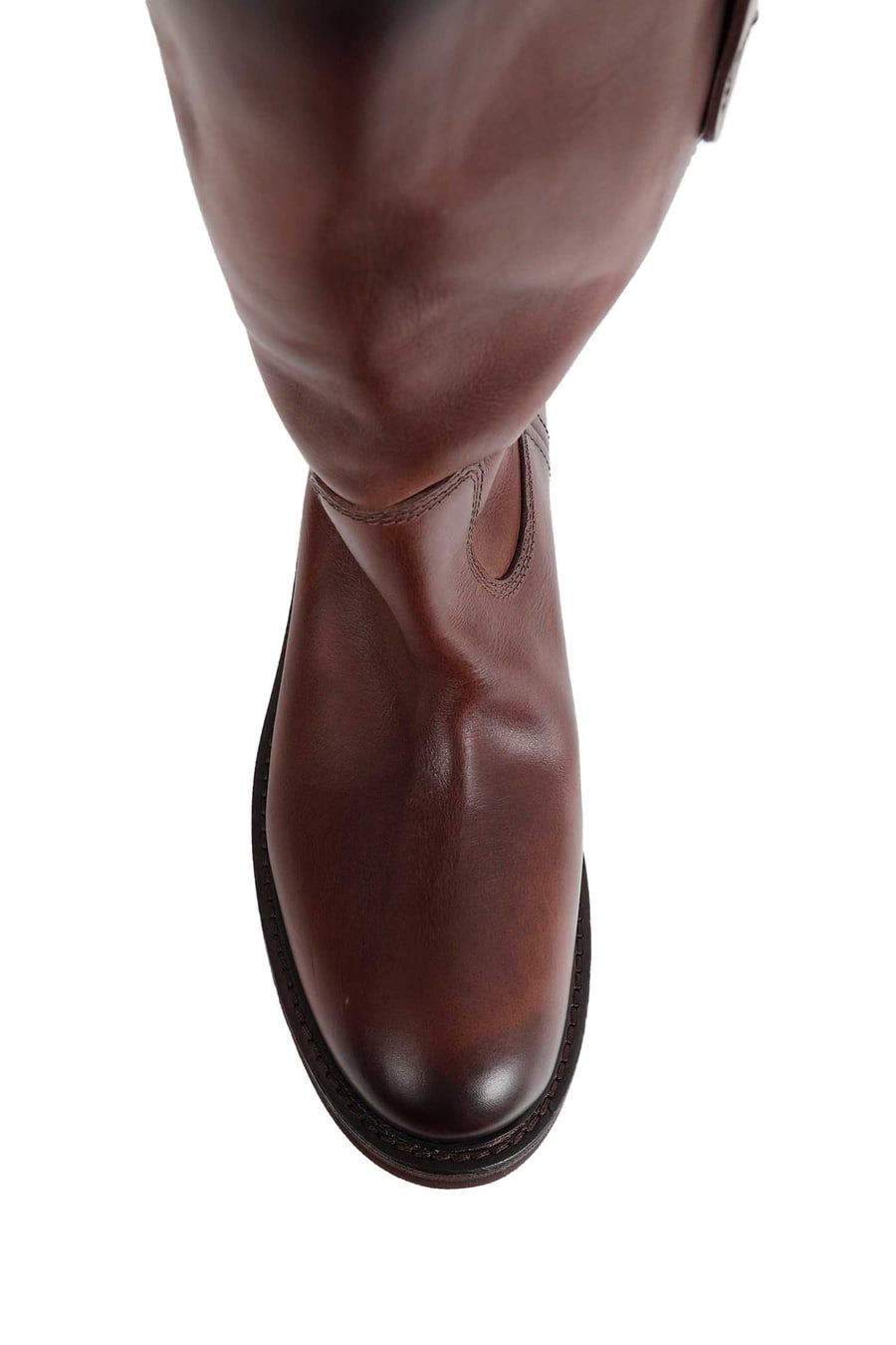 Miu Miu Foule Leather Boots, view 6