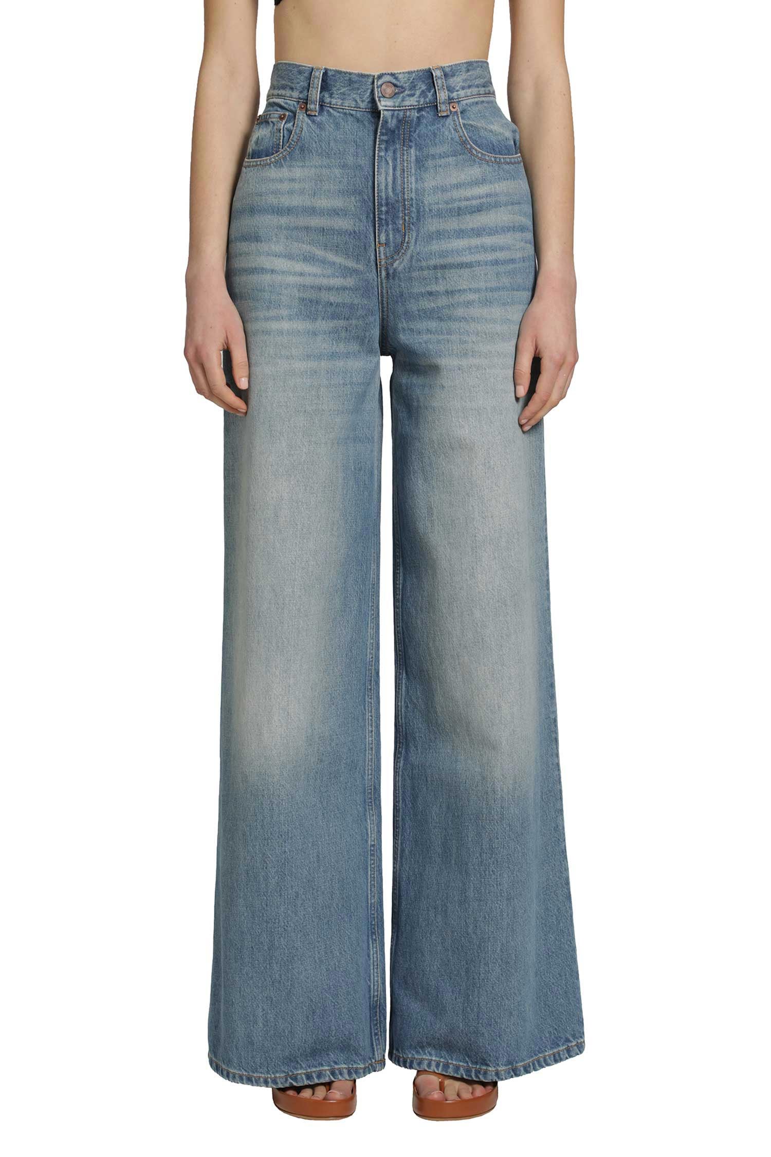 Chloé High-Rise Wide Leg Jeans, view 2