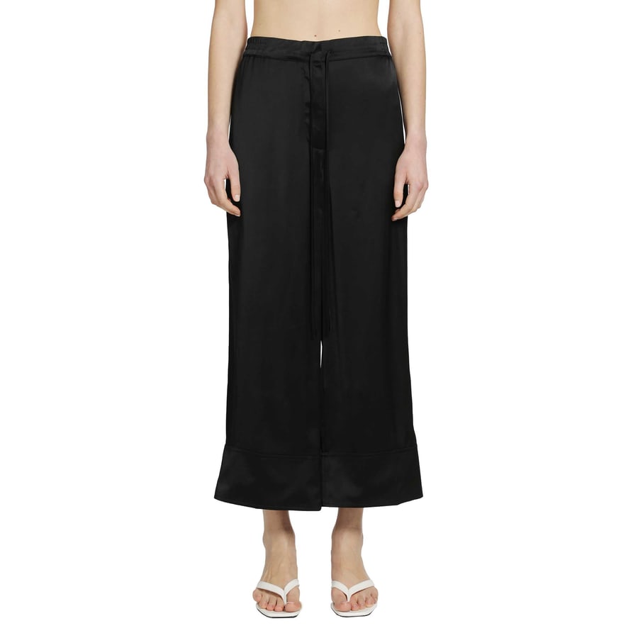 Toteme Satin Drawstring Trousers, view 6