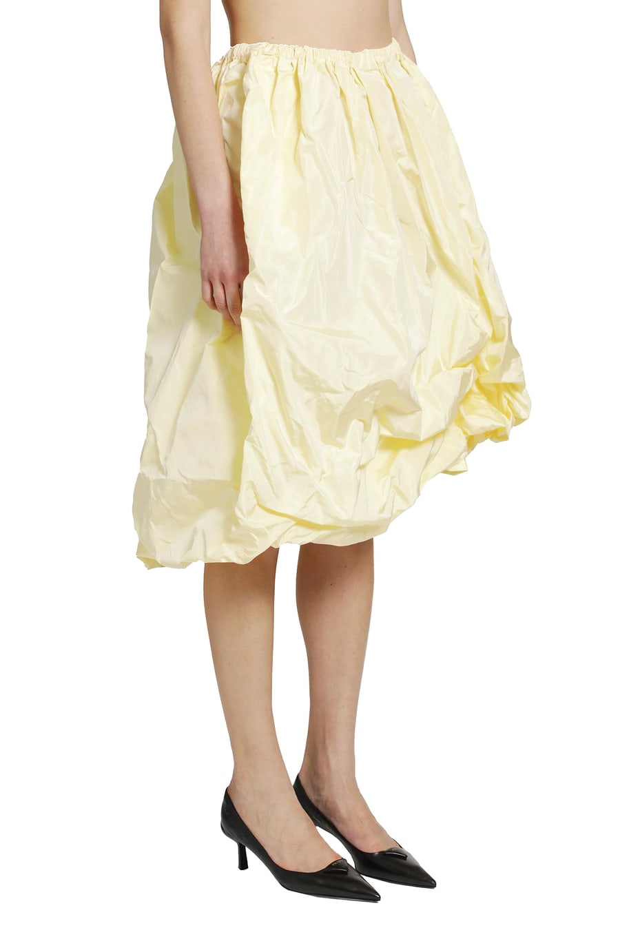 Prada Technical Taffeta Skirt, view 3