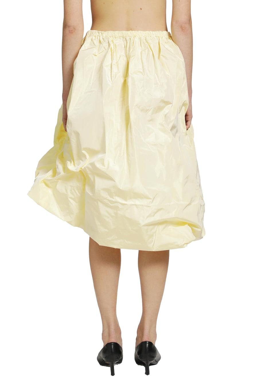 Prada Technical Taffeta Skirt, view 4
