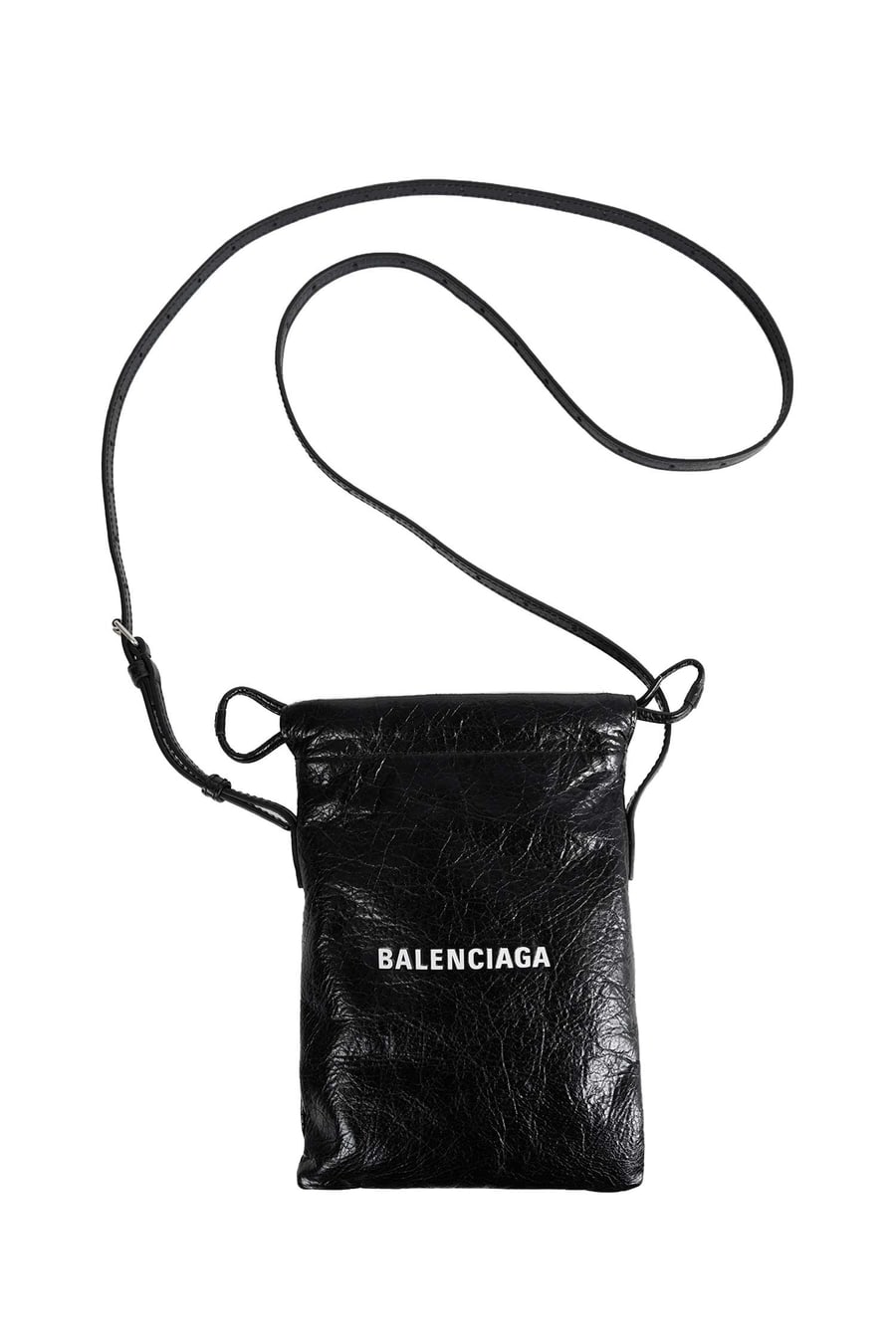 Balenciaga Shopper Drawstring Phone Holder