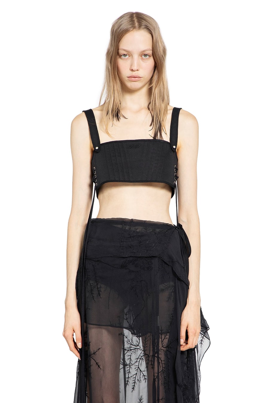 Ann Demeulemeester Mini Bustier Top