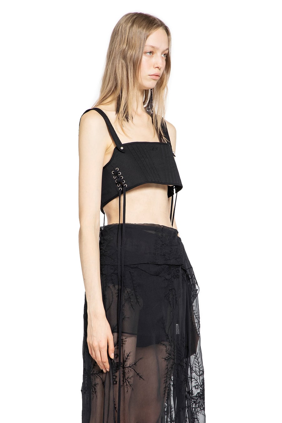Ann Demeulemeester Mini Bustier Top, view 2