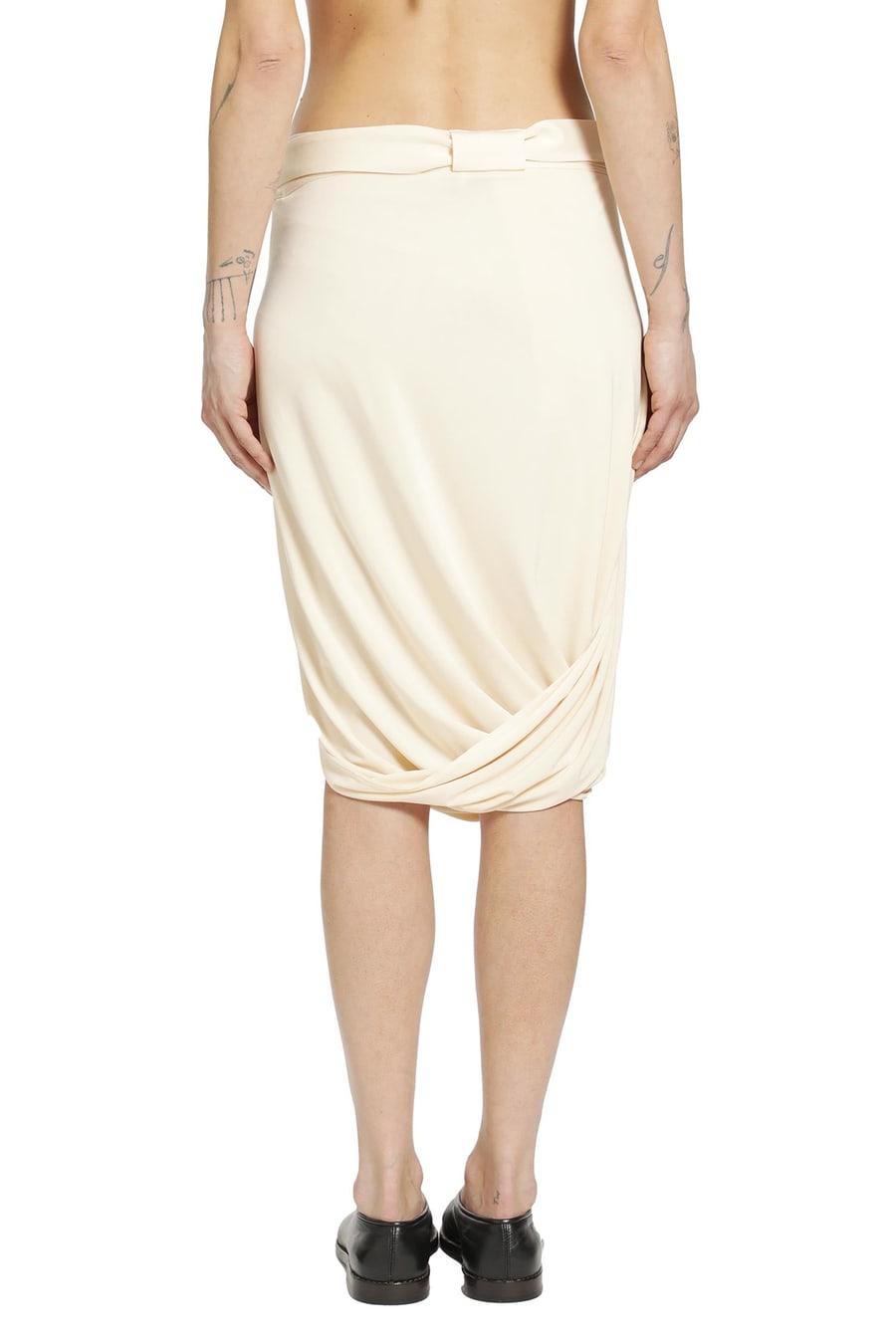 Lemaire Soft Wrap Midi Skirt, view 4