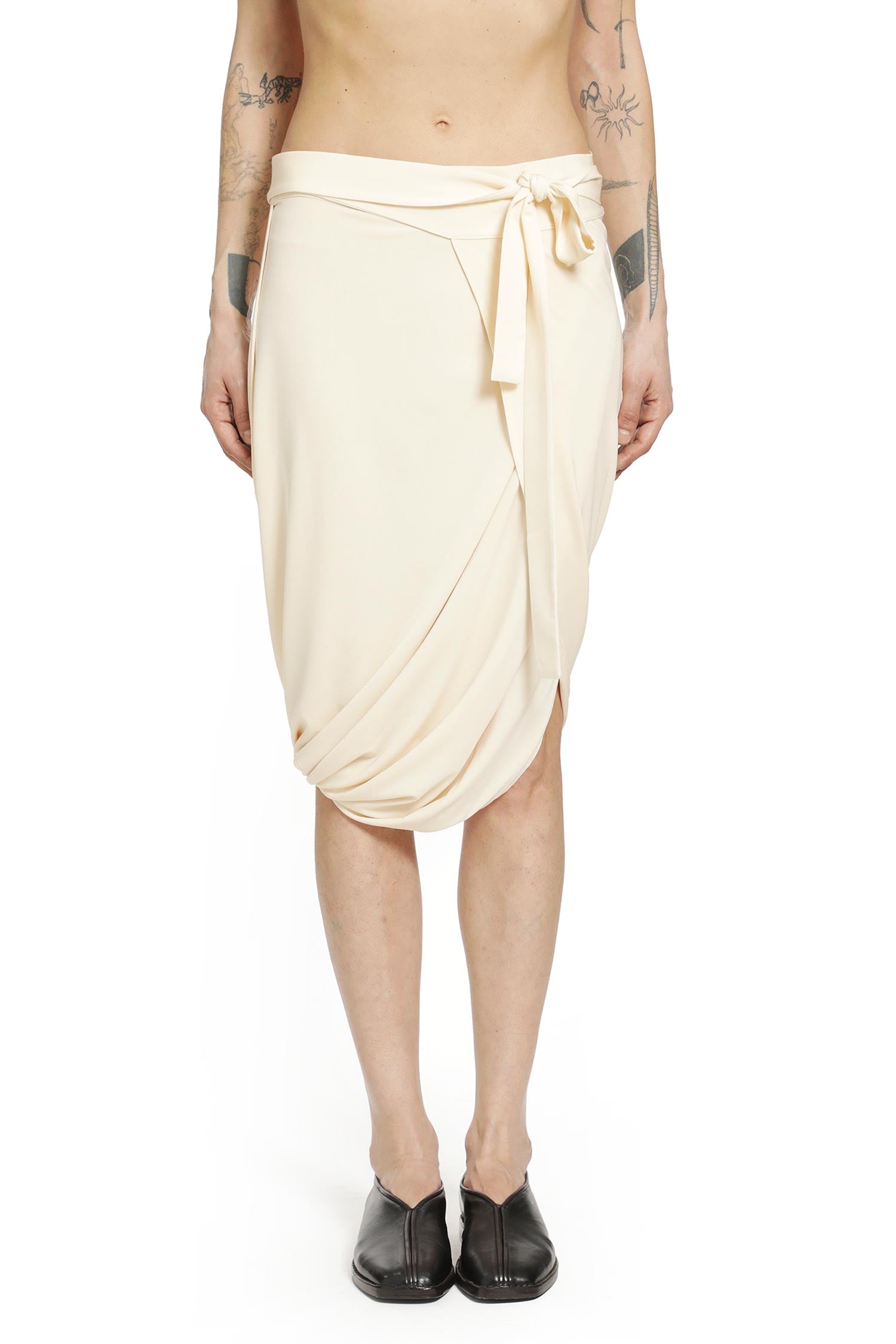 Lemaire Soft Wrap Midi Skirt, view 2