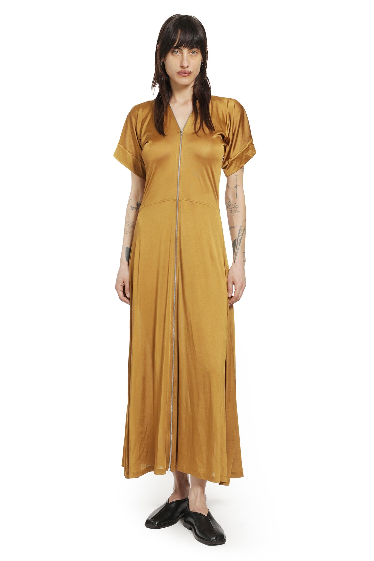 Lemaire Jersey Zip Midi Dress