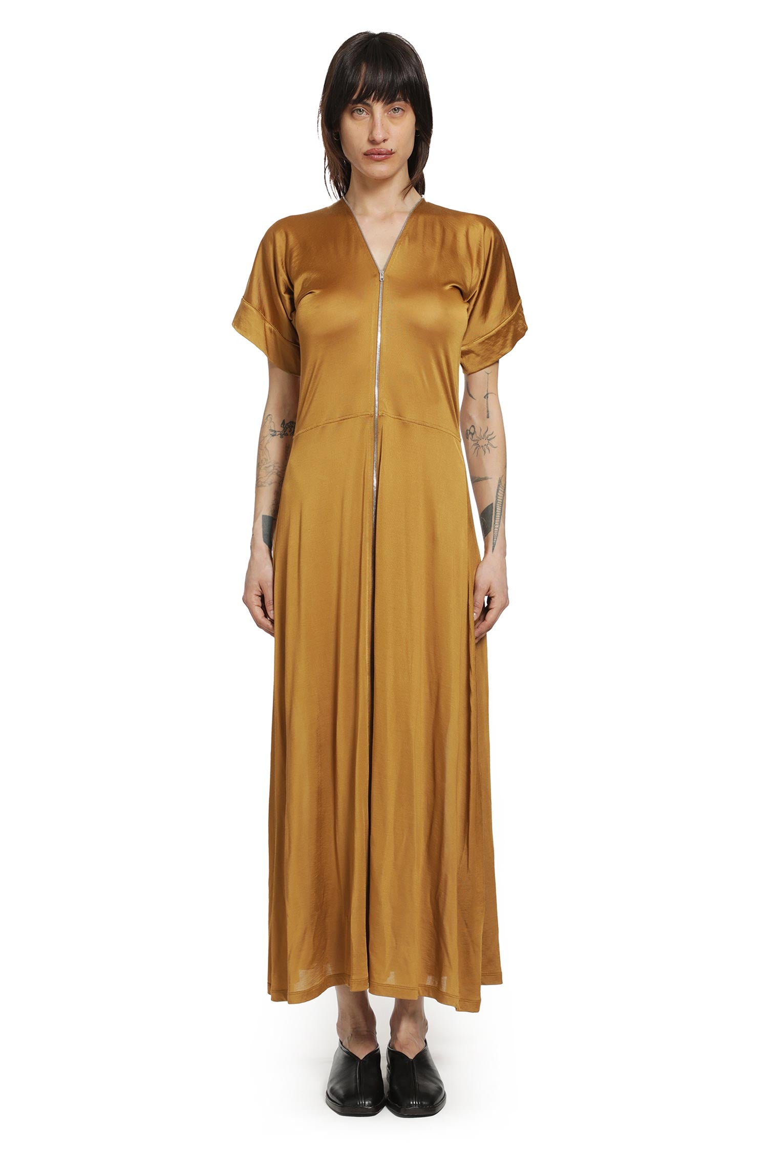 Lemaire Jersey Zip Midi Dress, view 2