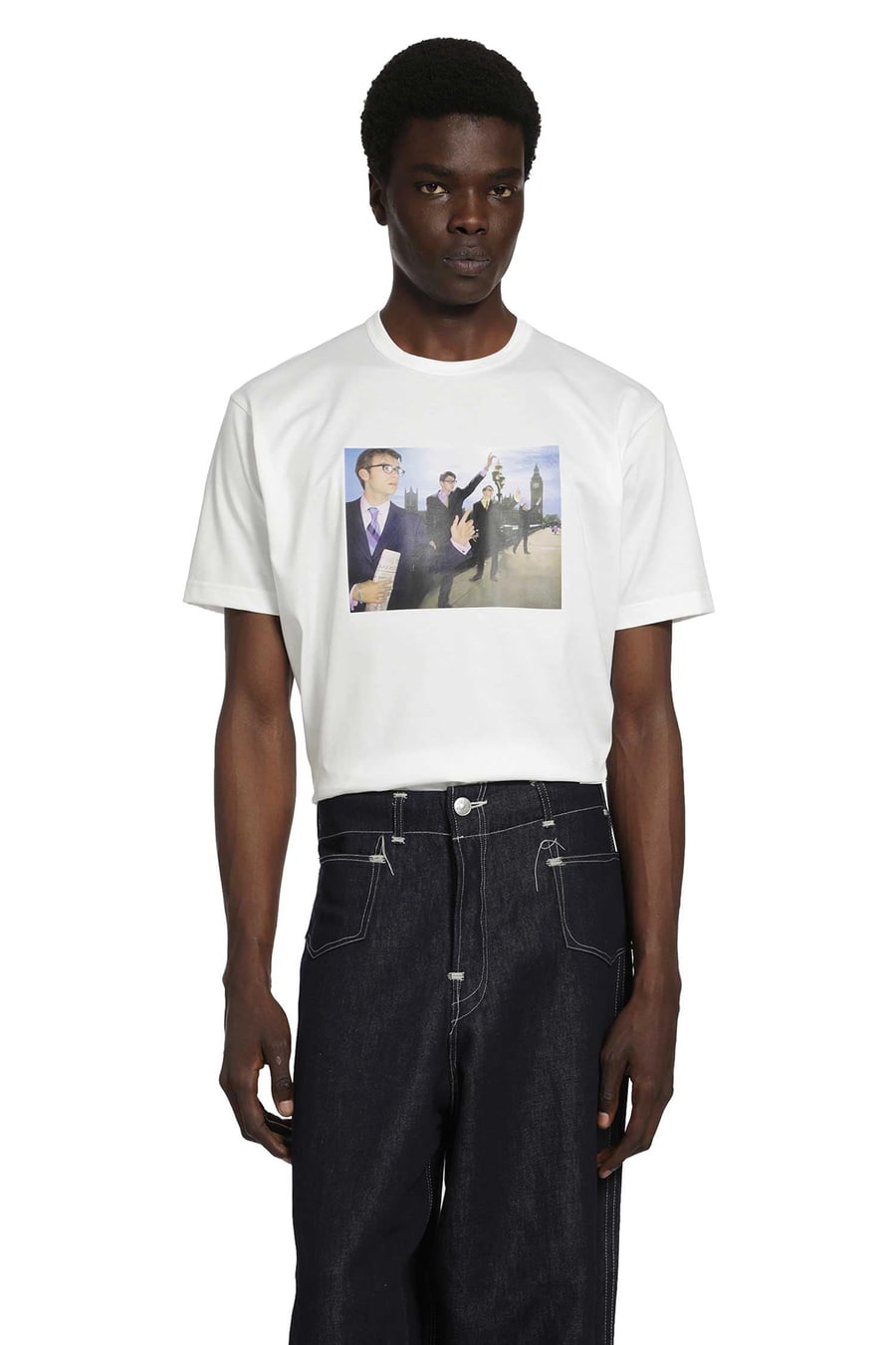 JUNYA WATANABE The Face Blur T-Shirt