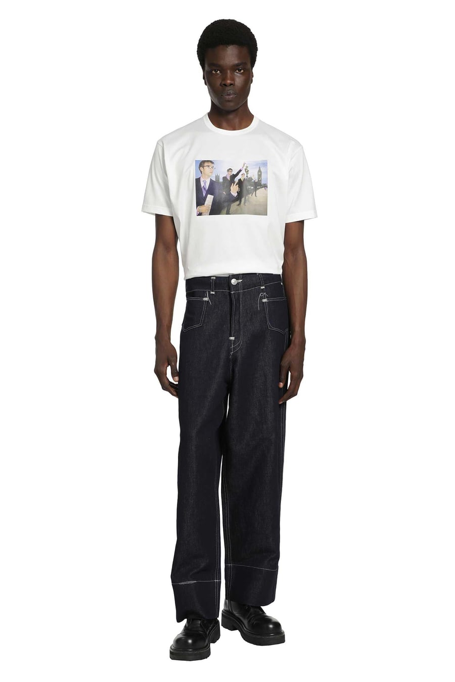 JUNYA WATANABE The Face Blur T-Shirt, view 7