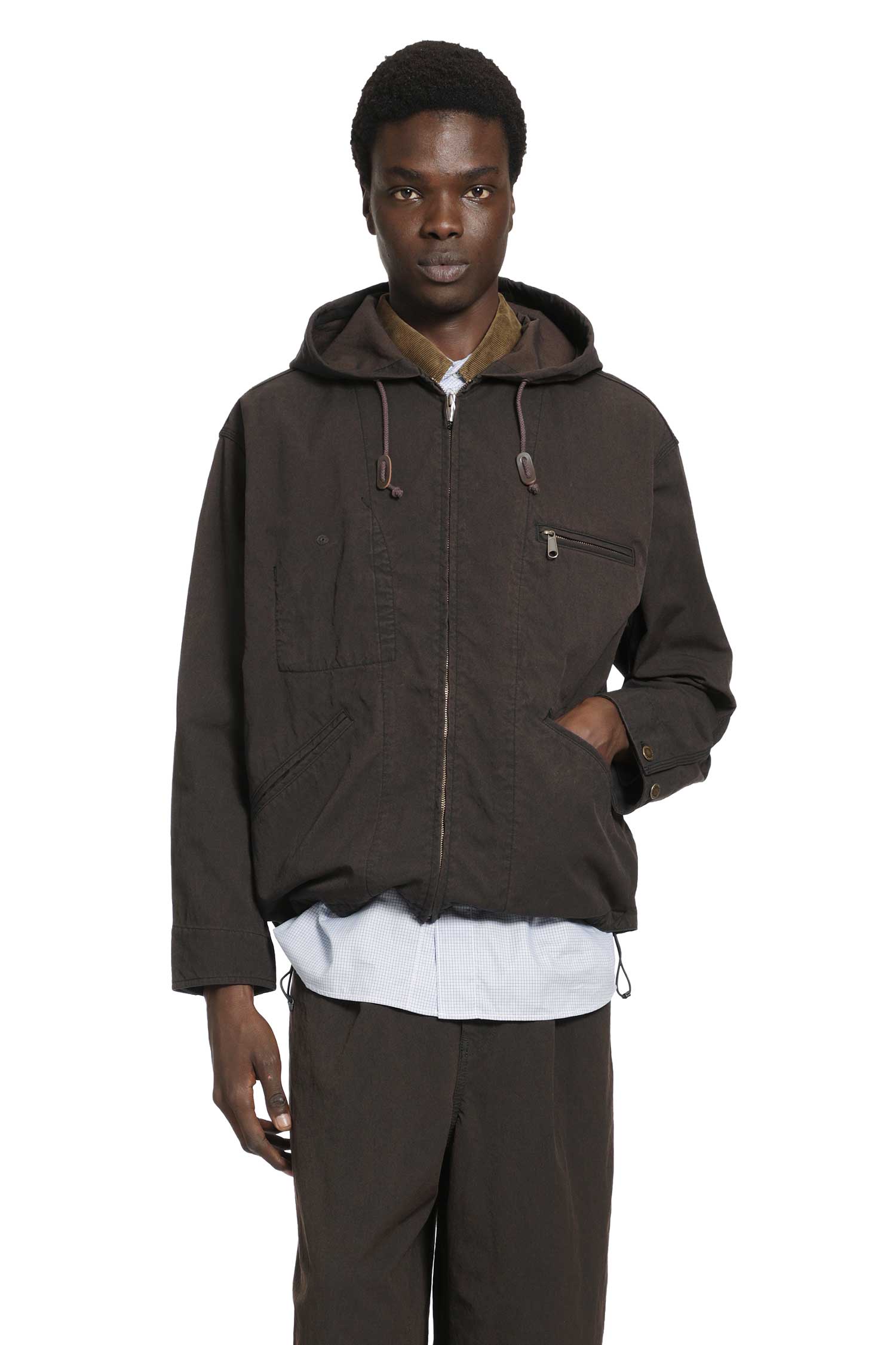 COMME DES GARCONS HOMME Cotton Canvas Windbreaker
