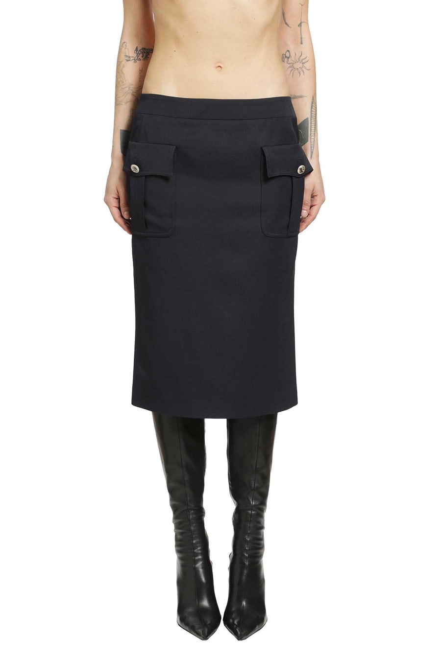 MCQUEEN Pencil Skirt, view 2