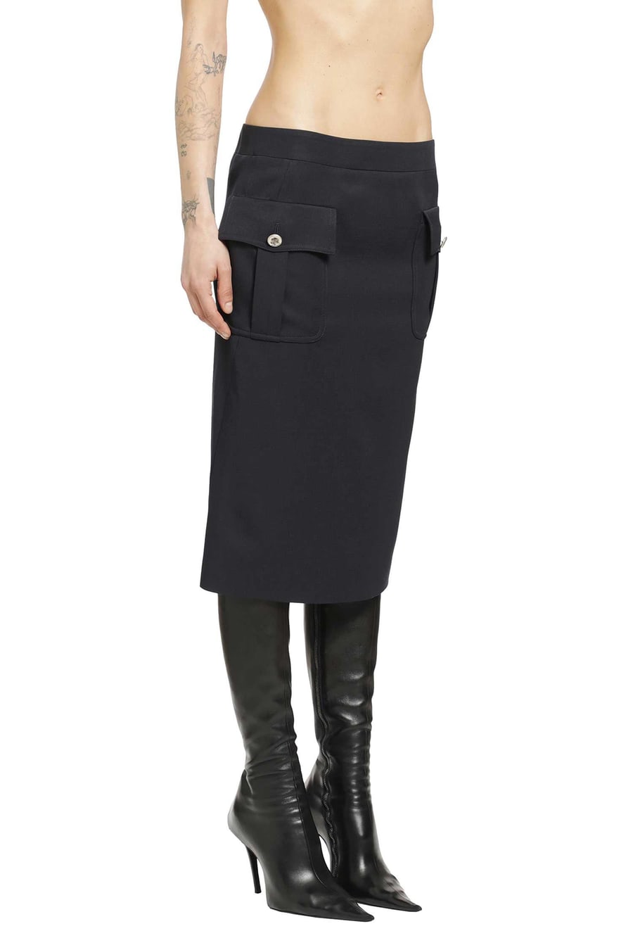 MCQUEEN Pencil Skirt, view 3