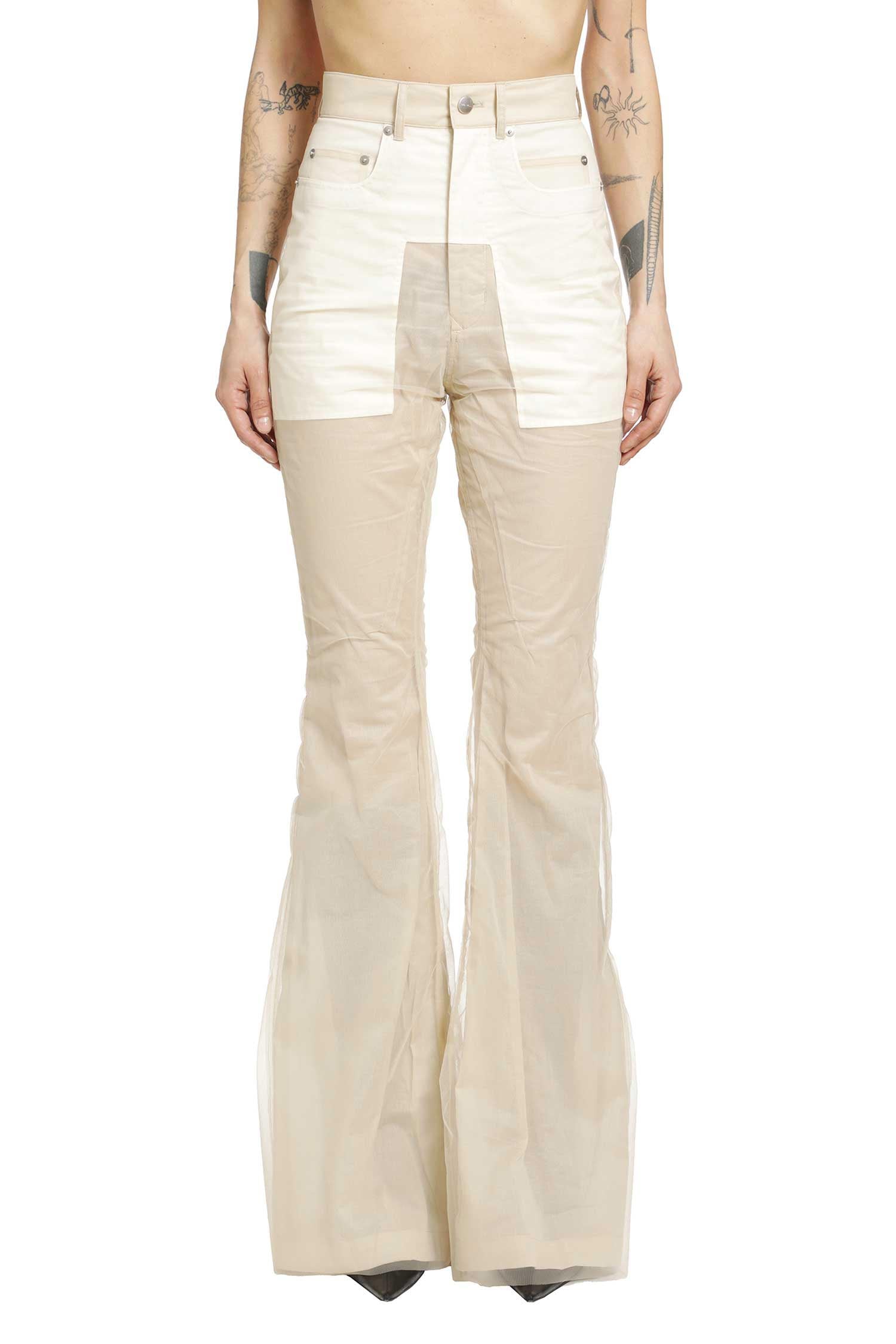 Rick Owens Temple Bolan Flared Trousers, view 2