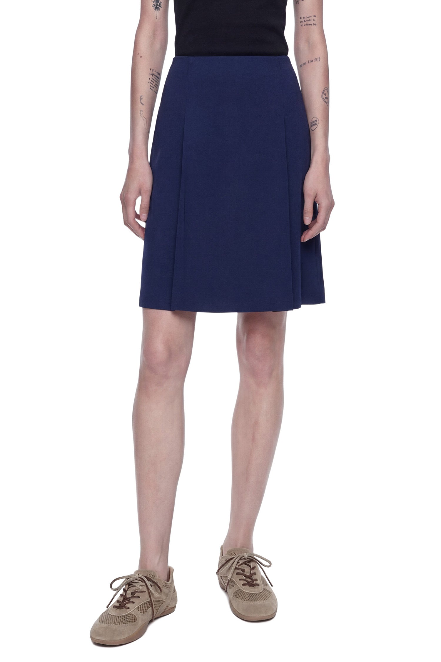 Miu Miu Techncal Jersey Skirt