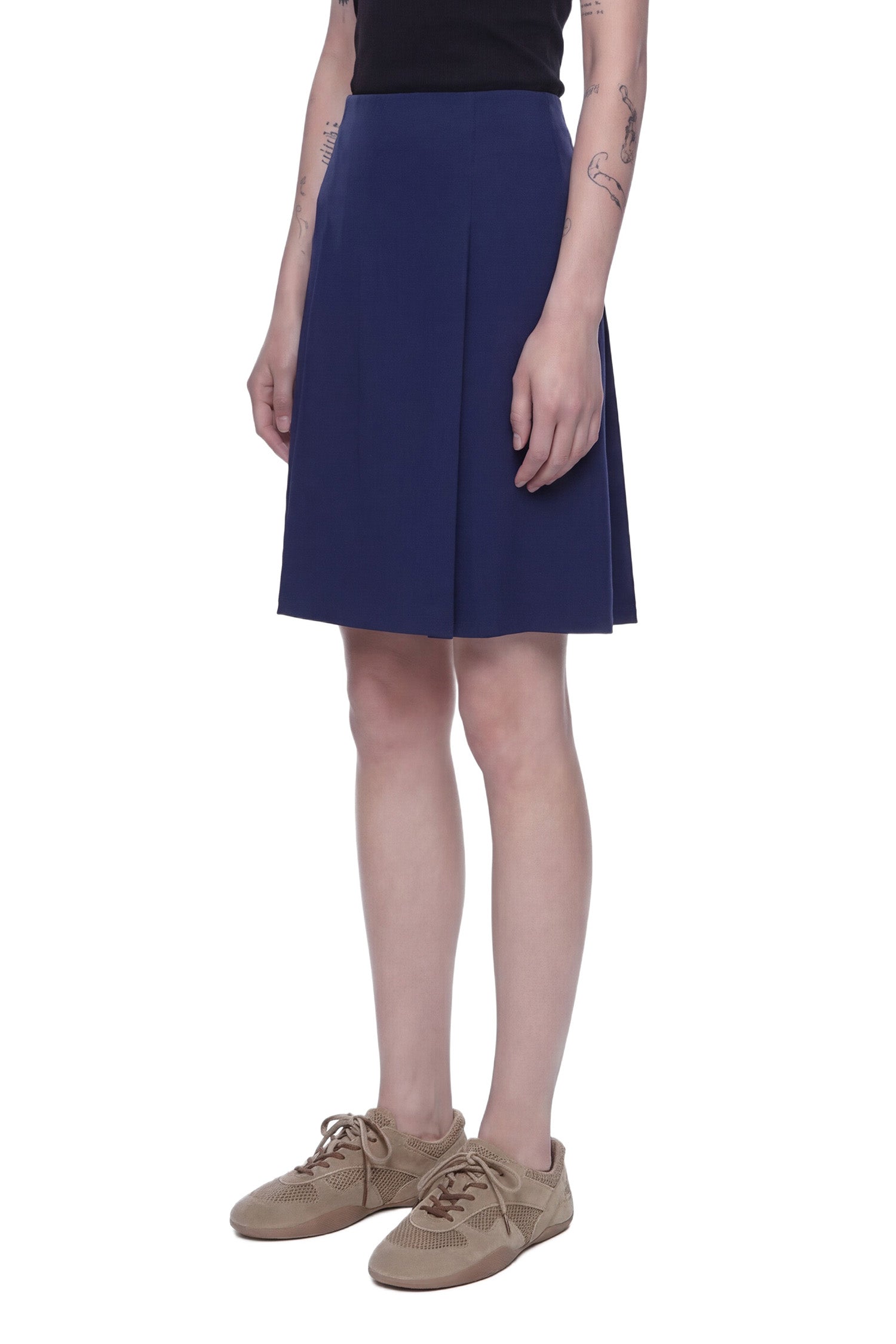 Miu Miu Techncal Jersey Skirt, view 2