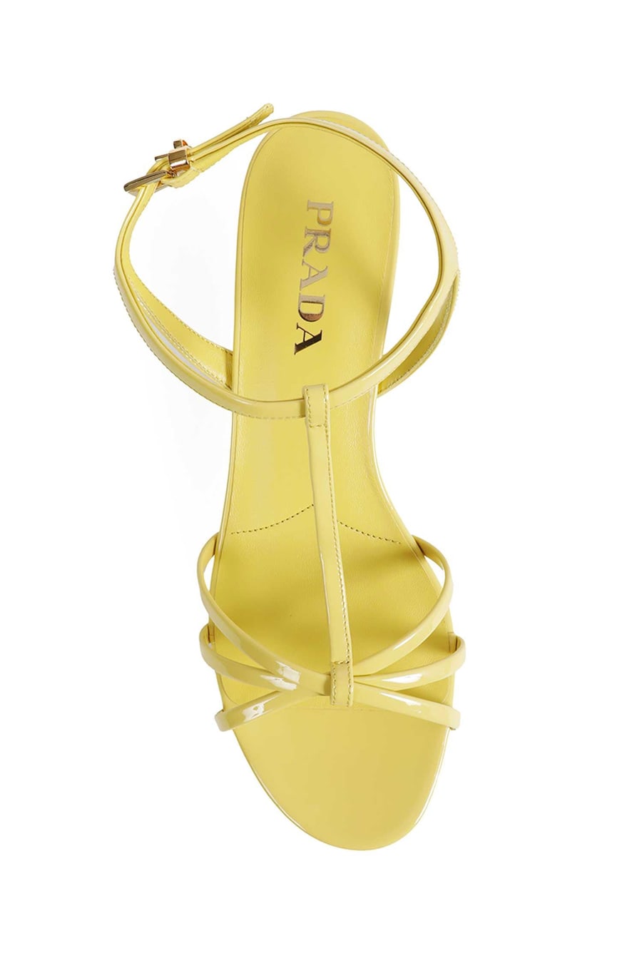 Prada Patent Leather Sandals, view 5