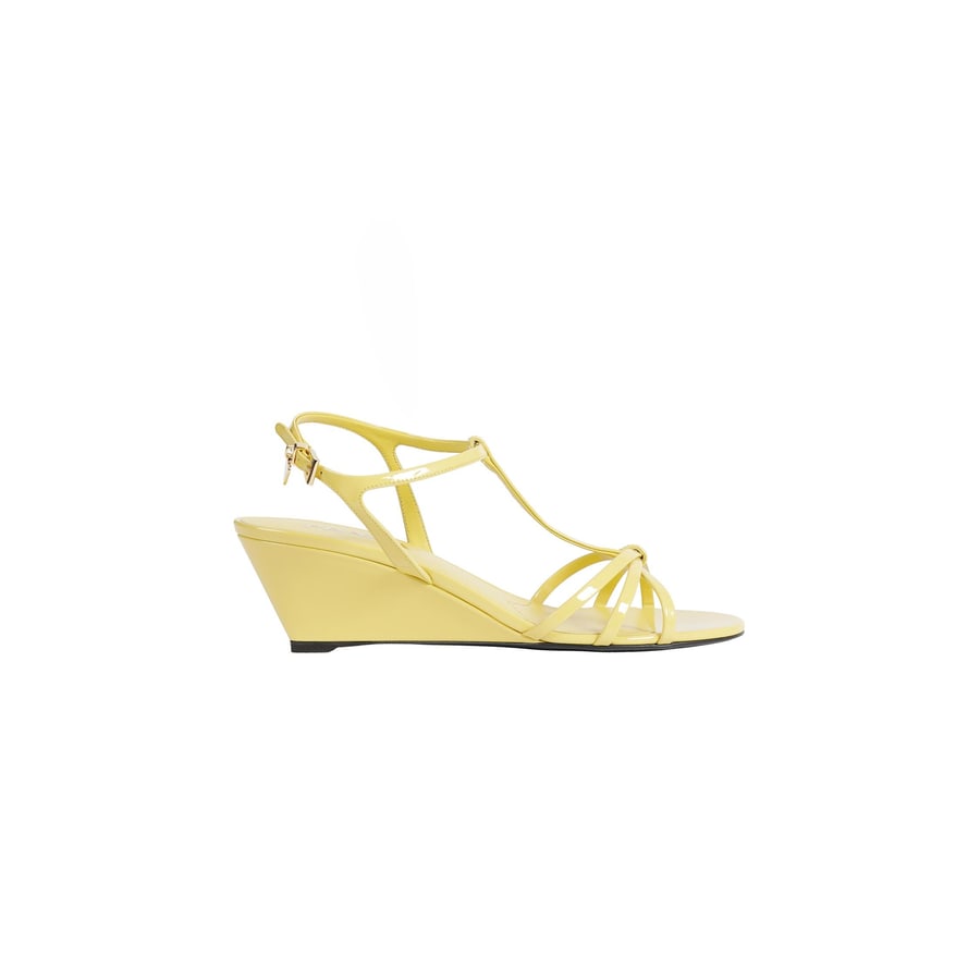 Prada Patent Leather Sandals, view 8