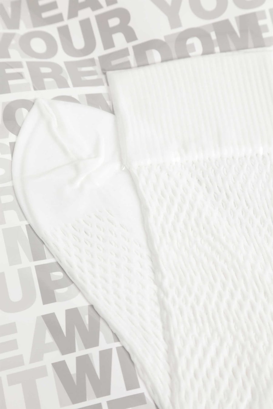 COMME DES GARCONS HOMME PLUS Mesh Socks, view 2