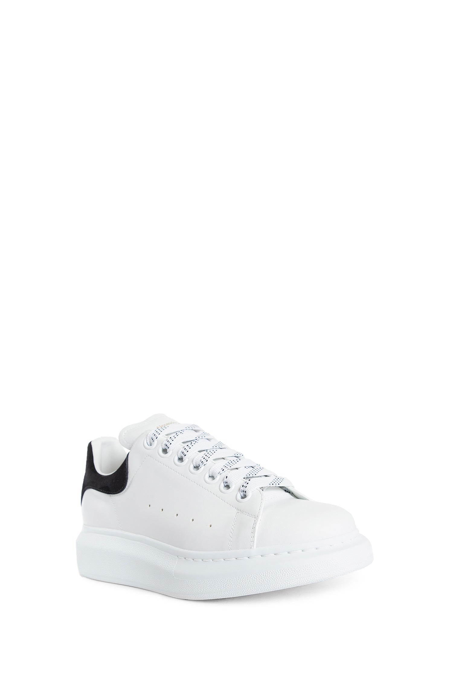MCQUEEN Oversized Leather Sneakers, view 2