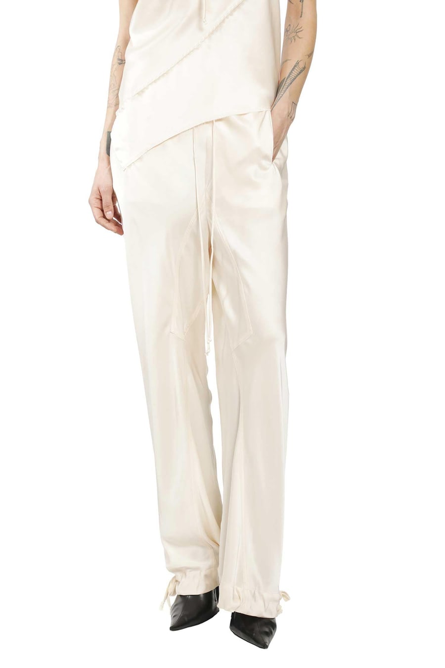 YEHUAFAN Satin Pants