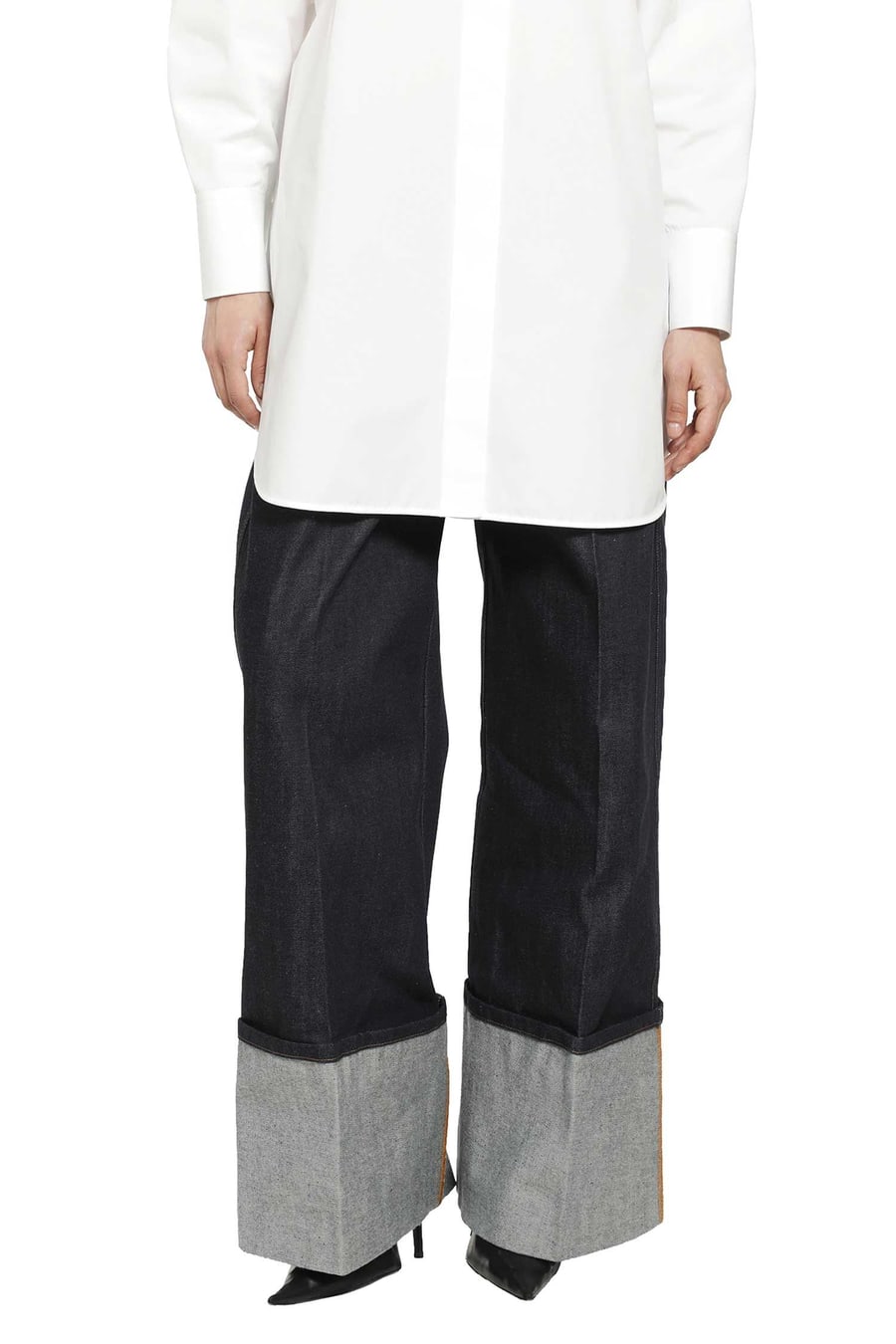 Givenchy Raw Turn-up Jeans