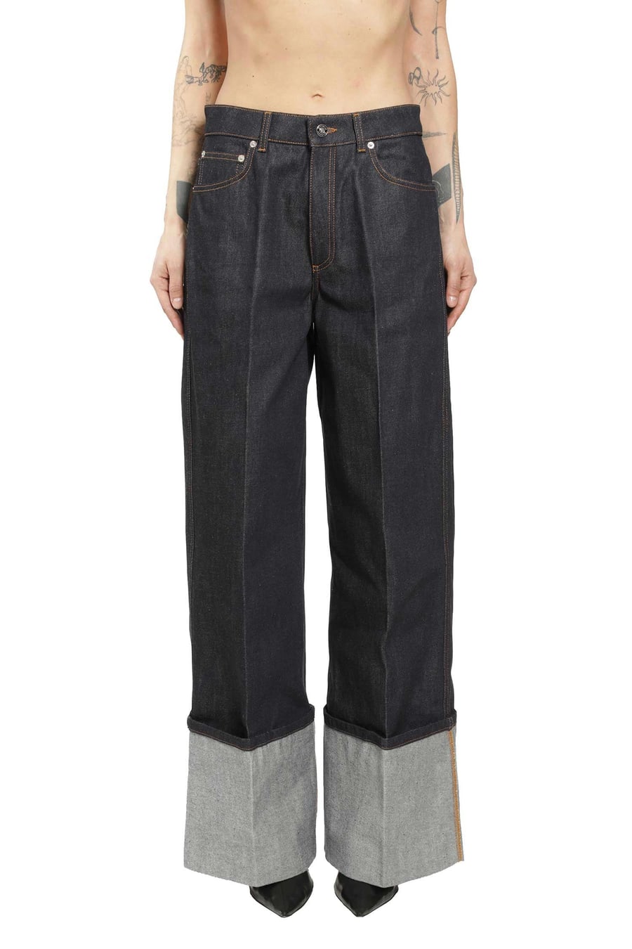 Givenchy Raw Turn-up Jeans, view 2