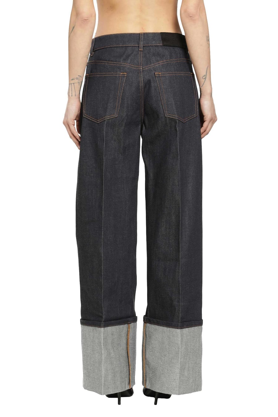 Givenchy Raw Turn-up Jeans, view 4